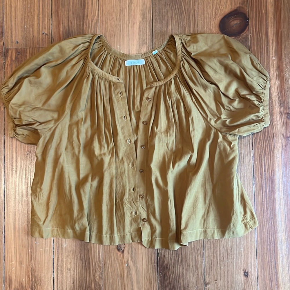Doen Button Down Top